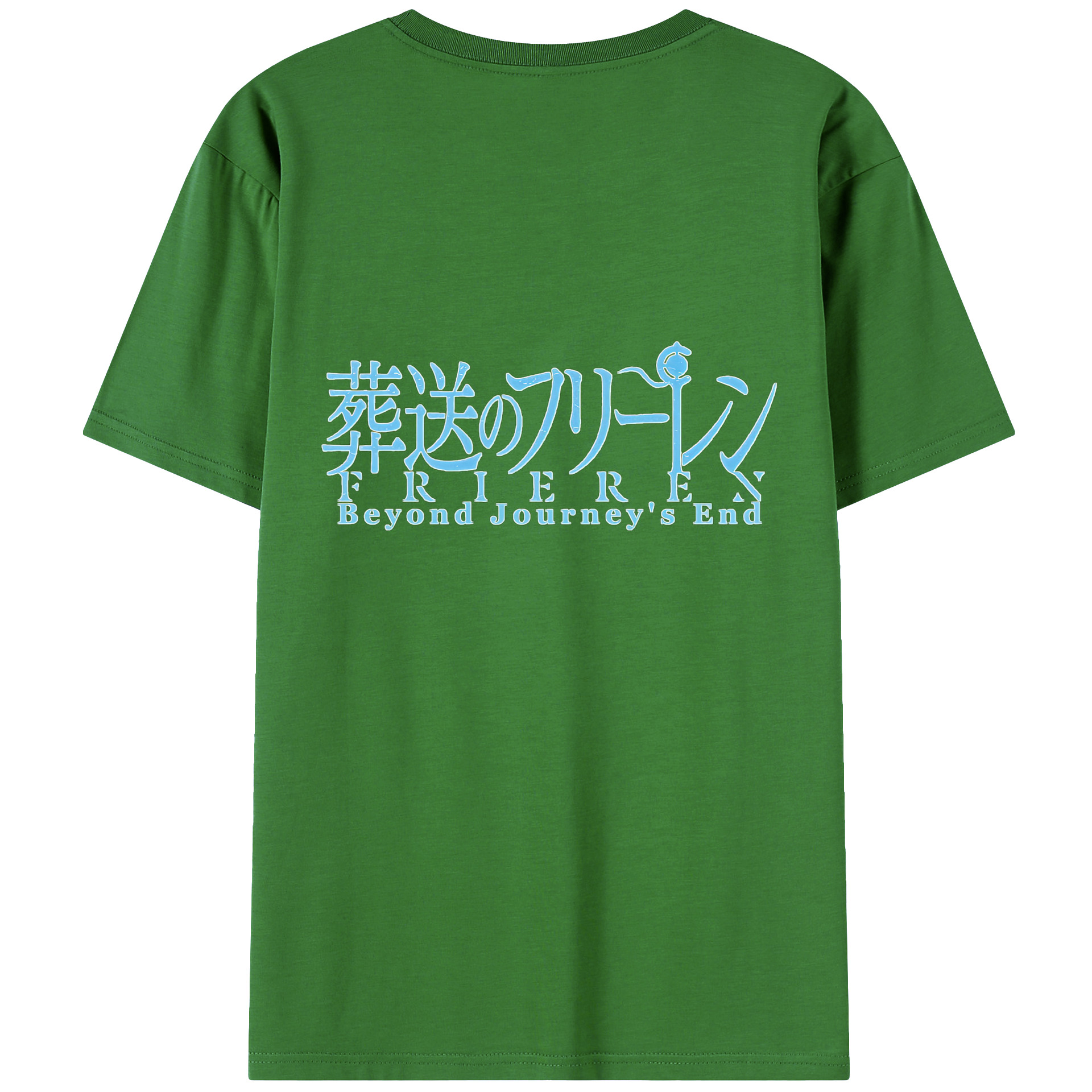 （画像用） 葬送のフリーレン Frieren レディース半袖Tシャツ(バックプリント)